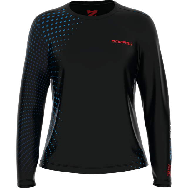 LANGÄRMIGES TRAININGS-T-SHIRT FÜR DAMEN