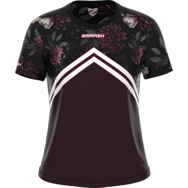 DAMEN-TRAININGSSHIRT MIT KURZEN ÄRMELN