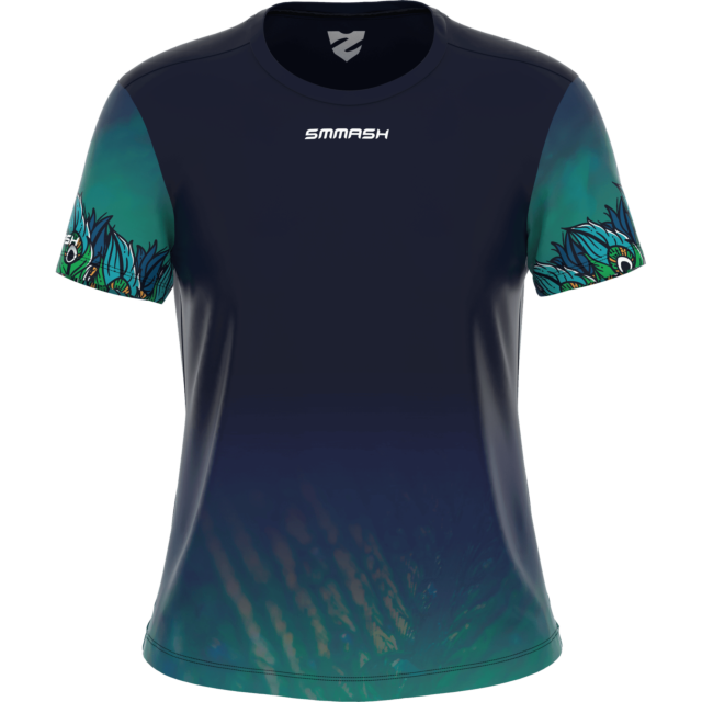DAMEN-TRAININGSSHIRT MIT KURZEN ÄRMELN
