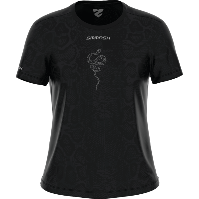 DAMEN-TRAININGSSHIRT MIT KURZEN ÄRMELN