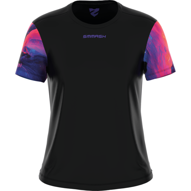 DAMEN-TRAININGSSHIRT MIT KURZEN ÄRMELN