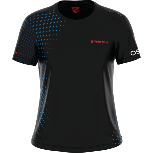 DAMEN-TRAININGSSHIRT MIT KURZEN ÄRMELN