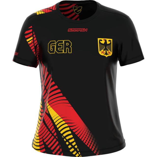DAMEN-TRAININGSSHIRT MIT KURZEN ÄRMELN