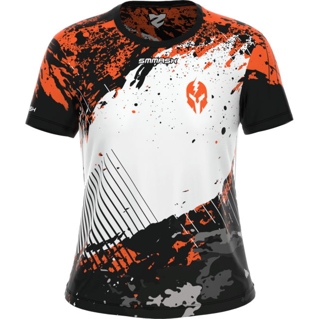 DAMEN-TRAININGSSHIRT MIT KURZEN ÄRMELN