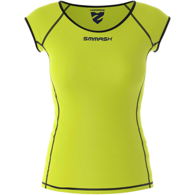 DAMEN-KOMPRESSIONSSHIRT MIT KURZEM ÄRMEL